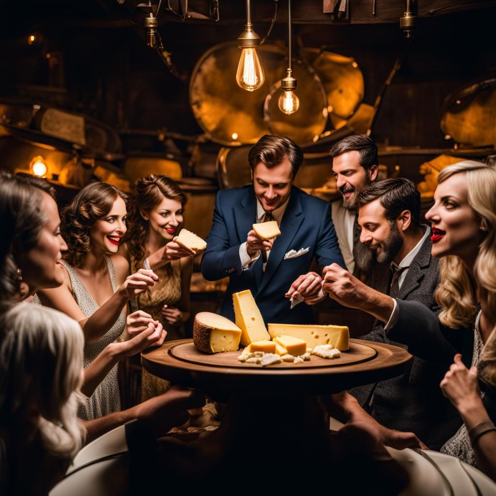 Cheese Speakeasy Party in Prohibition Era