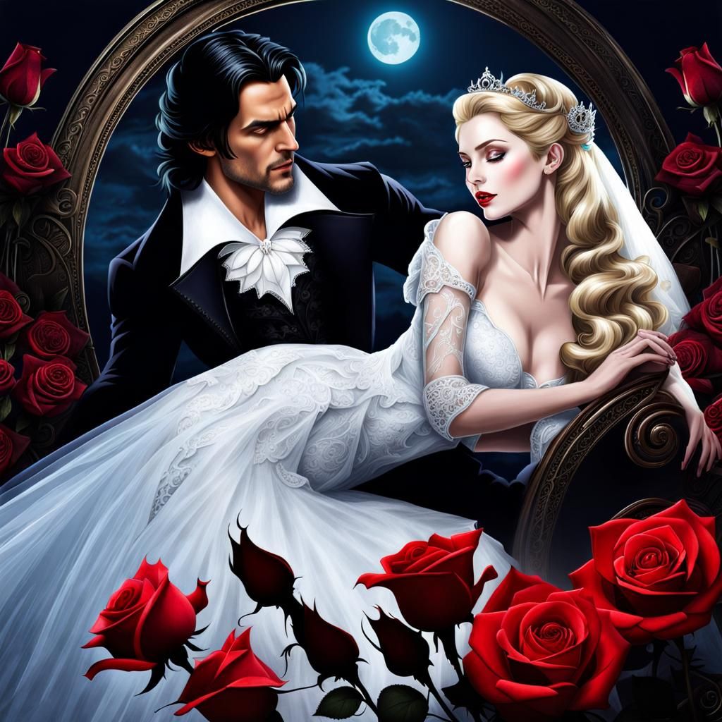 Sleeping Beauty and her lover