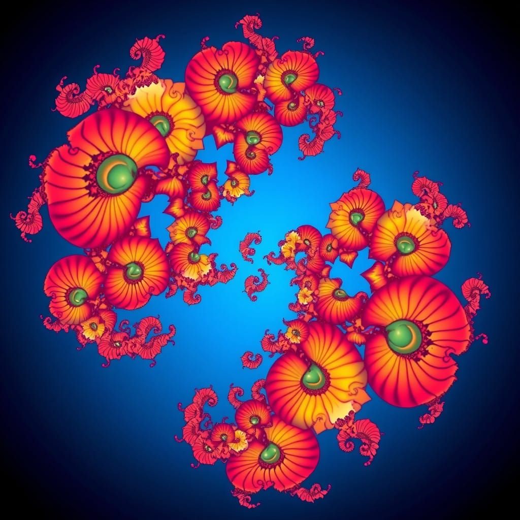 Fractal Fanfare in Vibrant Colors