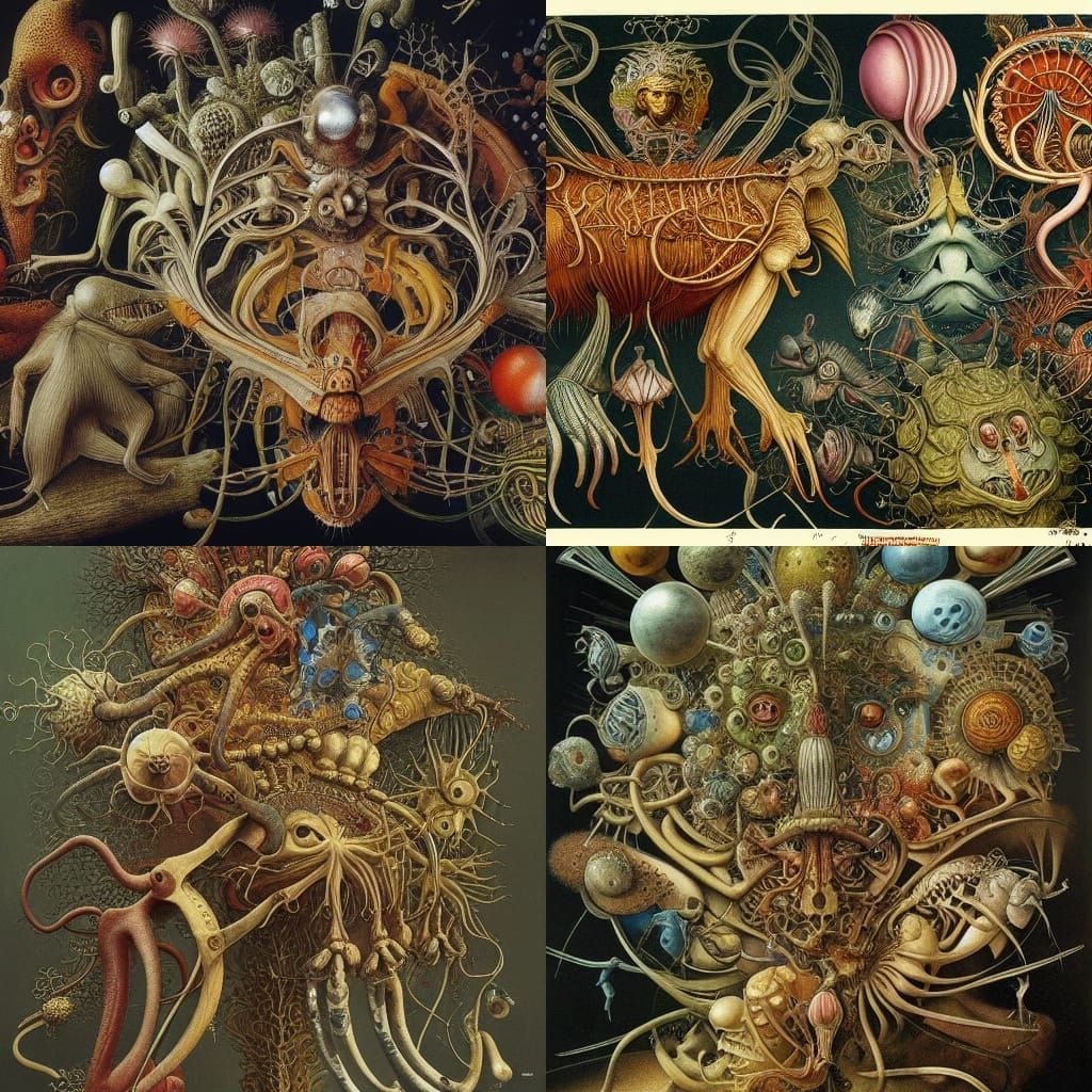 Autonomic Dysreflexia in Surrealist Painting Style