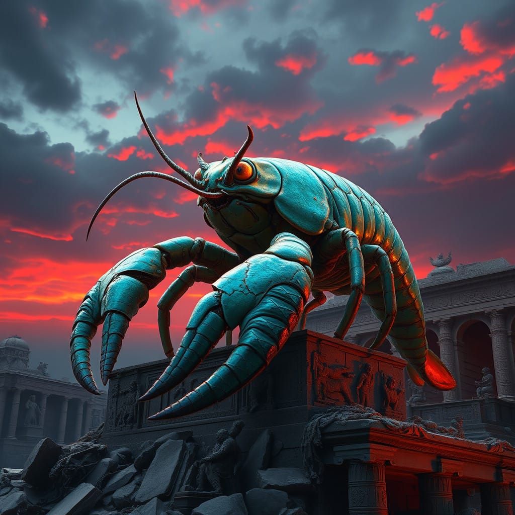 Humanoid Lobster Emerges from Ancient Iraqi Waters