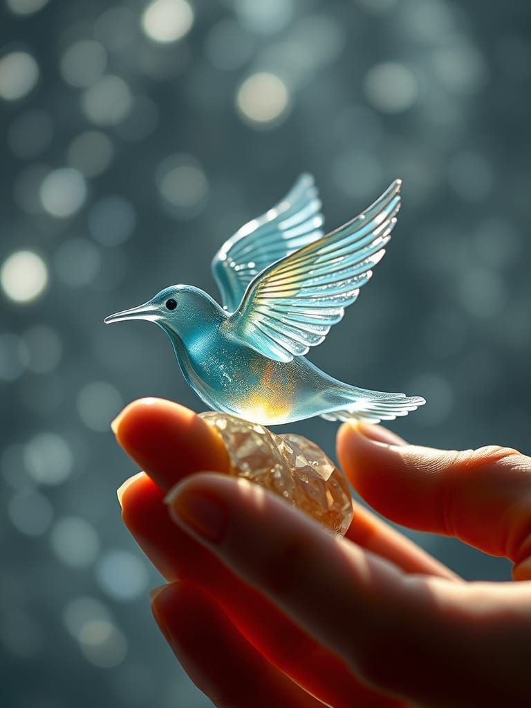 Sea-Glass Vyatka Birds Sea-Glass Fabric of the Universe