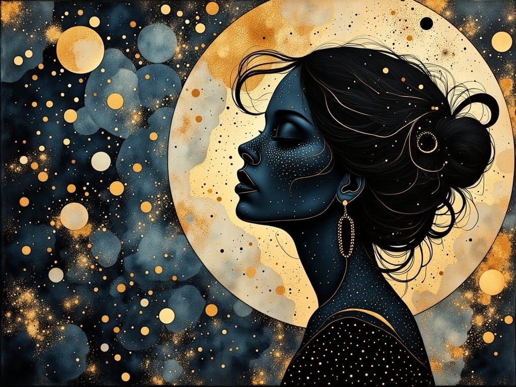 <lora:divineOil:1.0> <lora:Liquid Ink Flux:1.0> I think I'm going out of my head carving into lacquered fabric layers em...