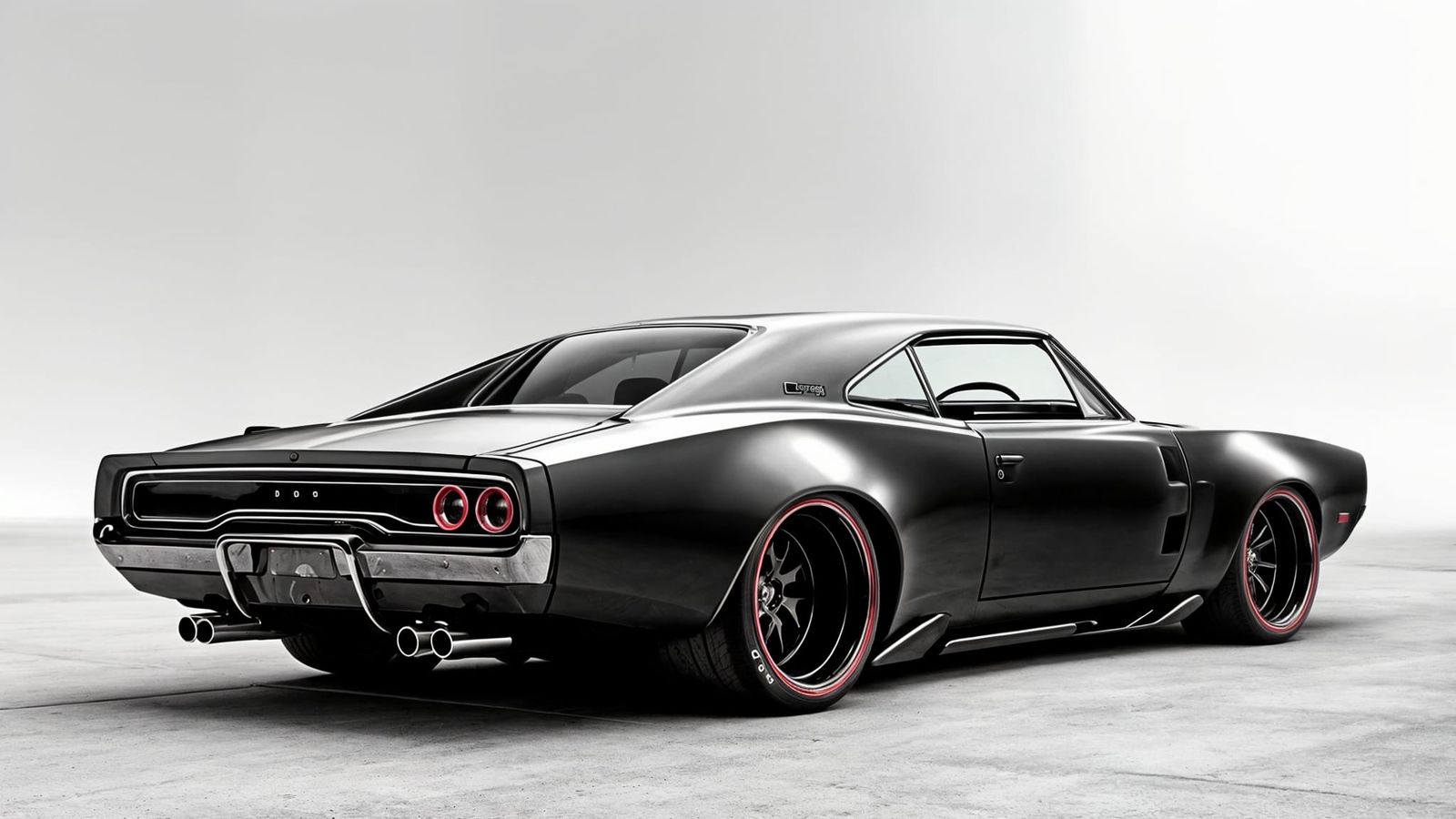 Custom 1969 Dodge Charger Rear-Engine Supercar