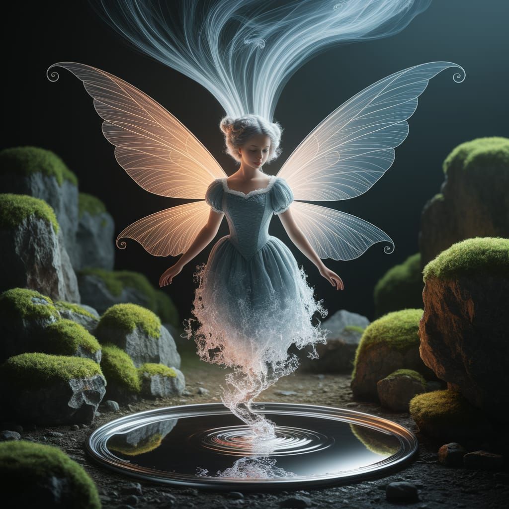 Victorian Fairy of Liquid Nitrogen and Mercury