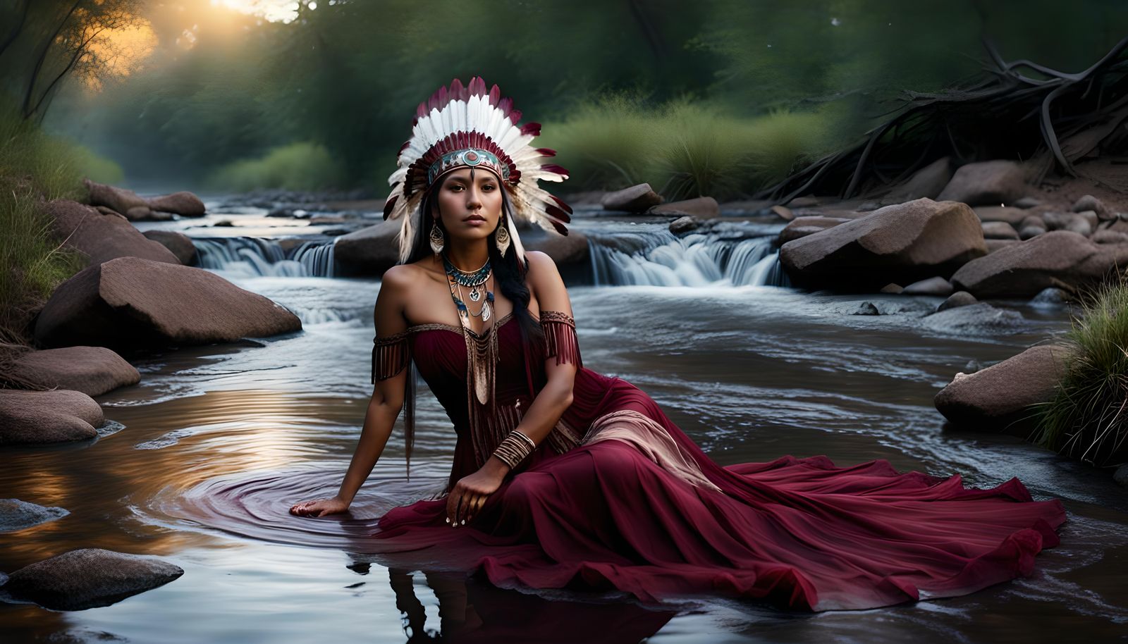 native American River red