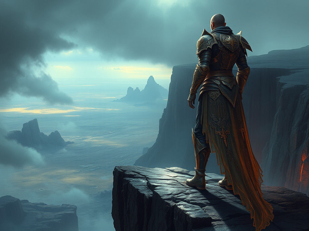 Stormlight Warrior on Shattered Plains