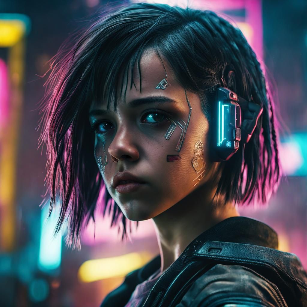 Jenna Ortega Cyberpunk 2077