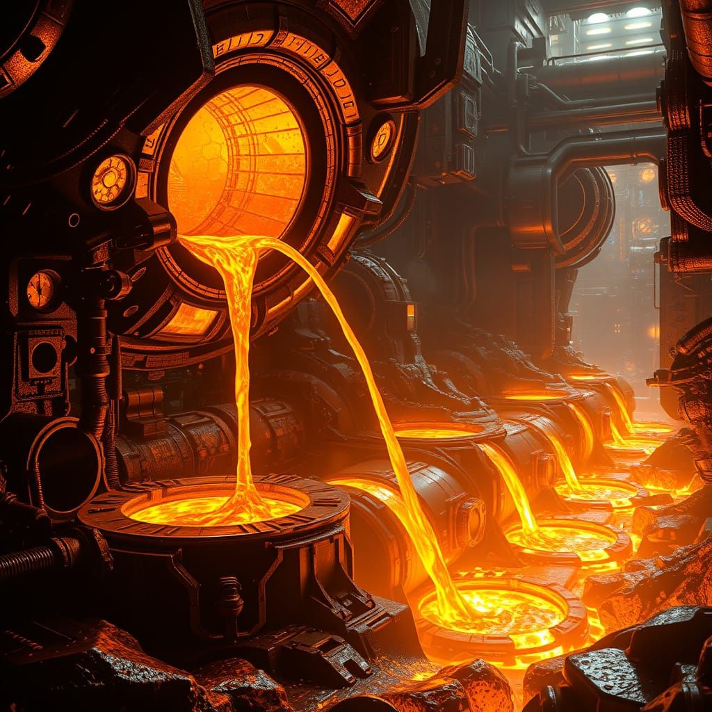 Infernia, Magma diversion channels