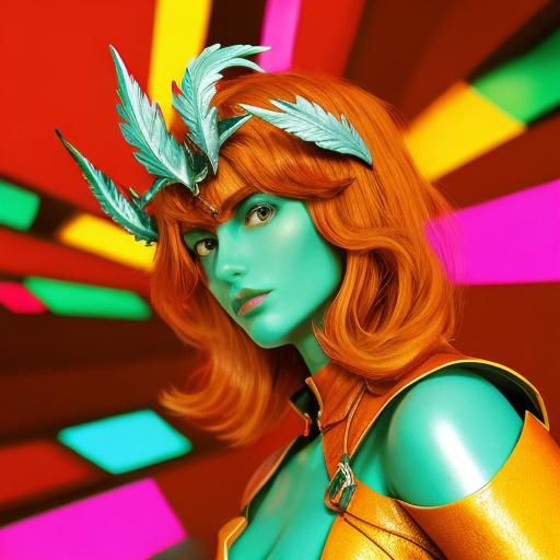 Photorealistic Cherub in High Resolution