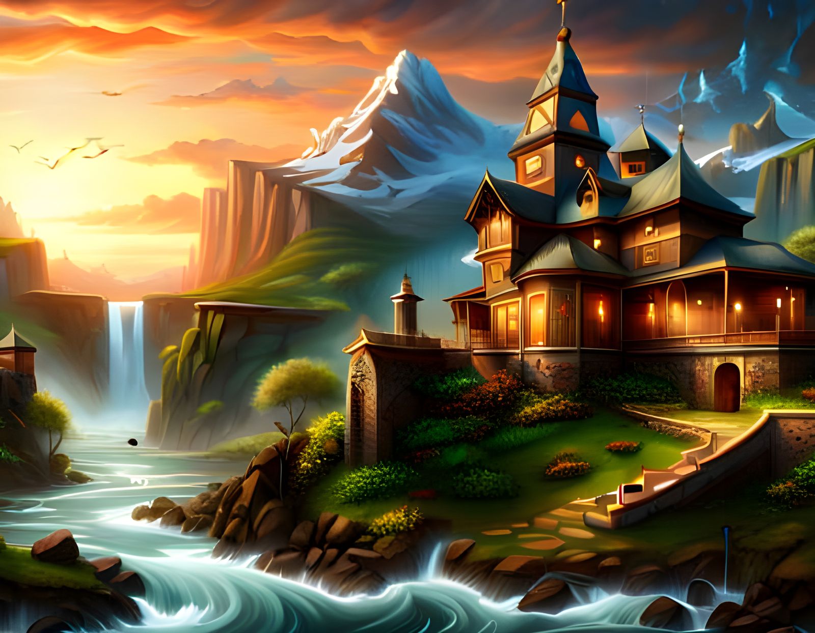 Epic Visual Representation of Forgiveness and Compassion