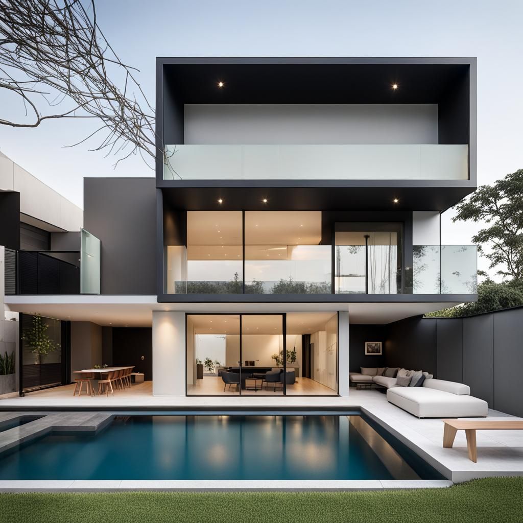 Minimalist Contemporary Architecture with Clean Lines