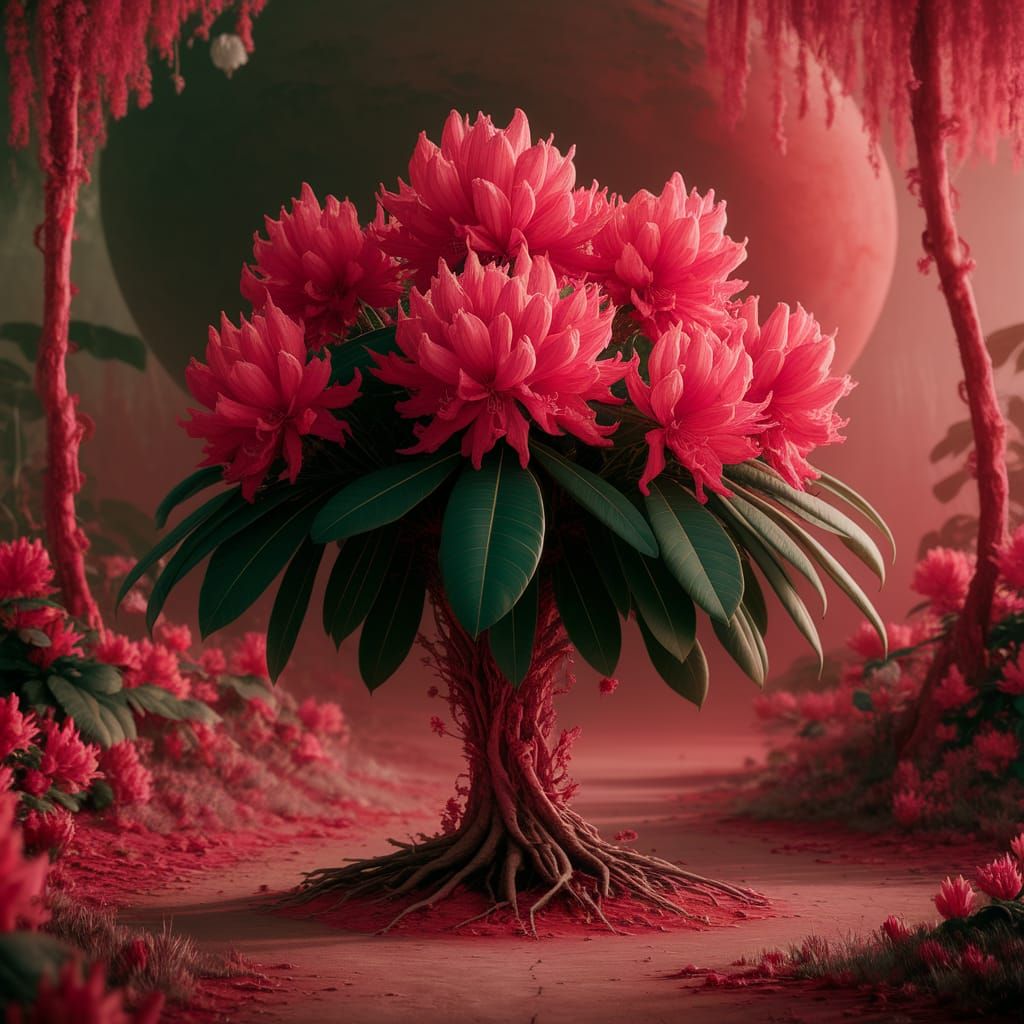 Barlokri Rhododendron on Humid Red Planet Frakas