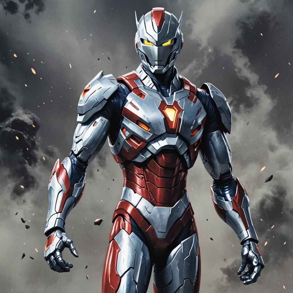 Ultraman Ace Anime-Style Manga Scan