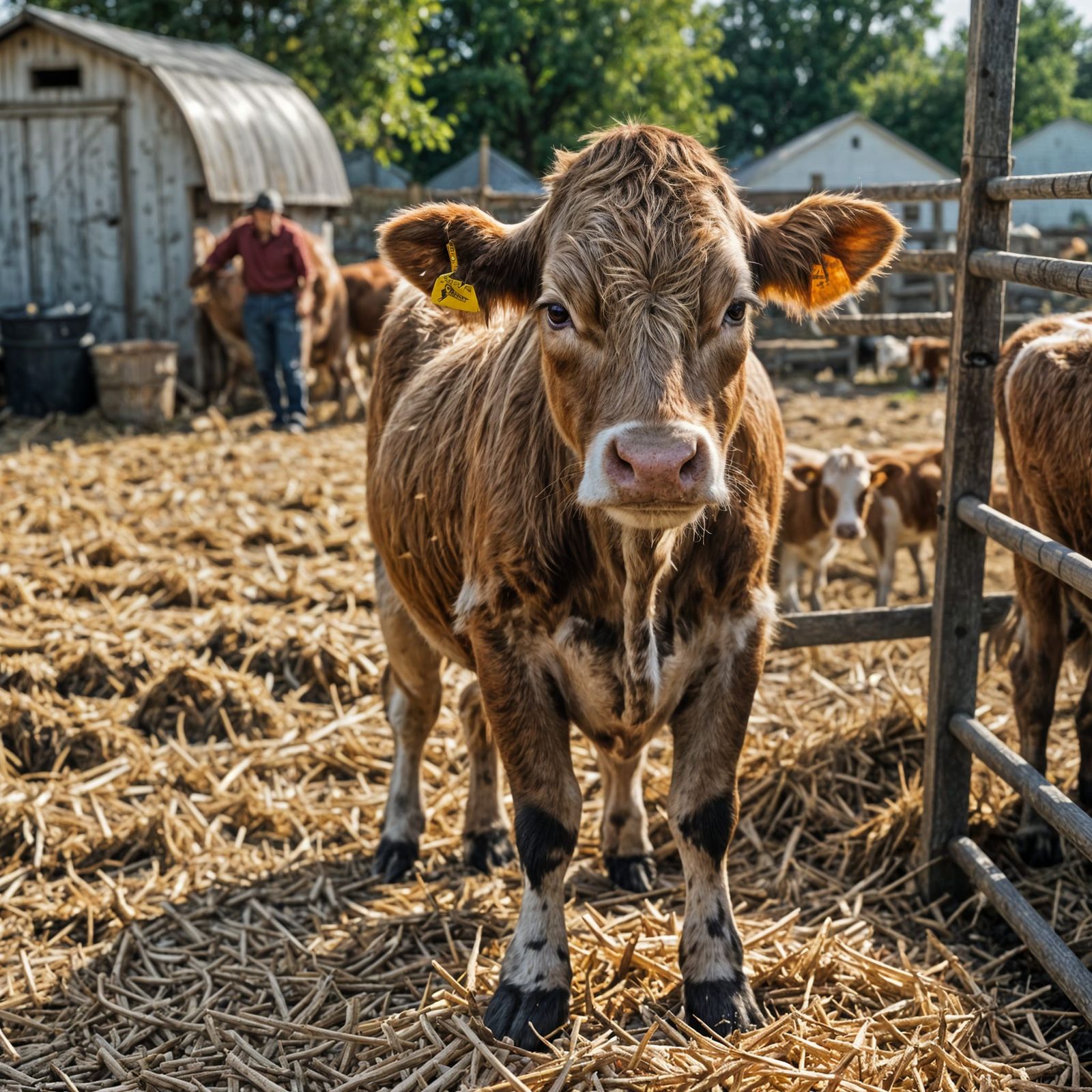 Little calf