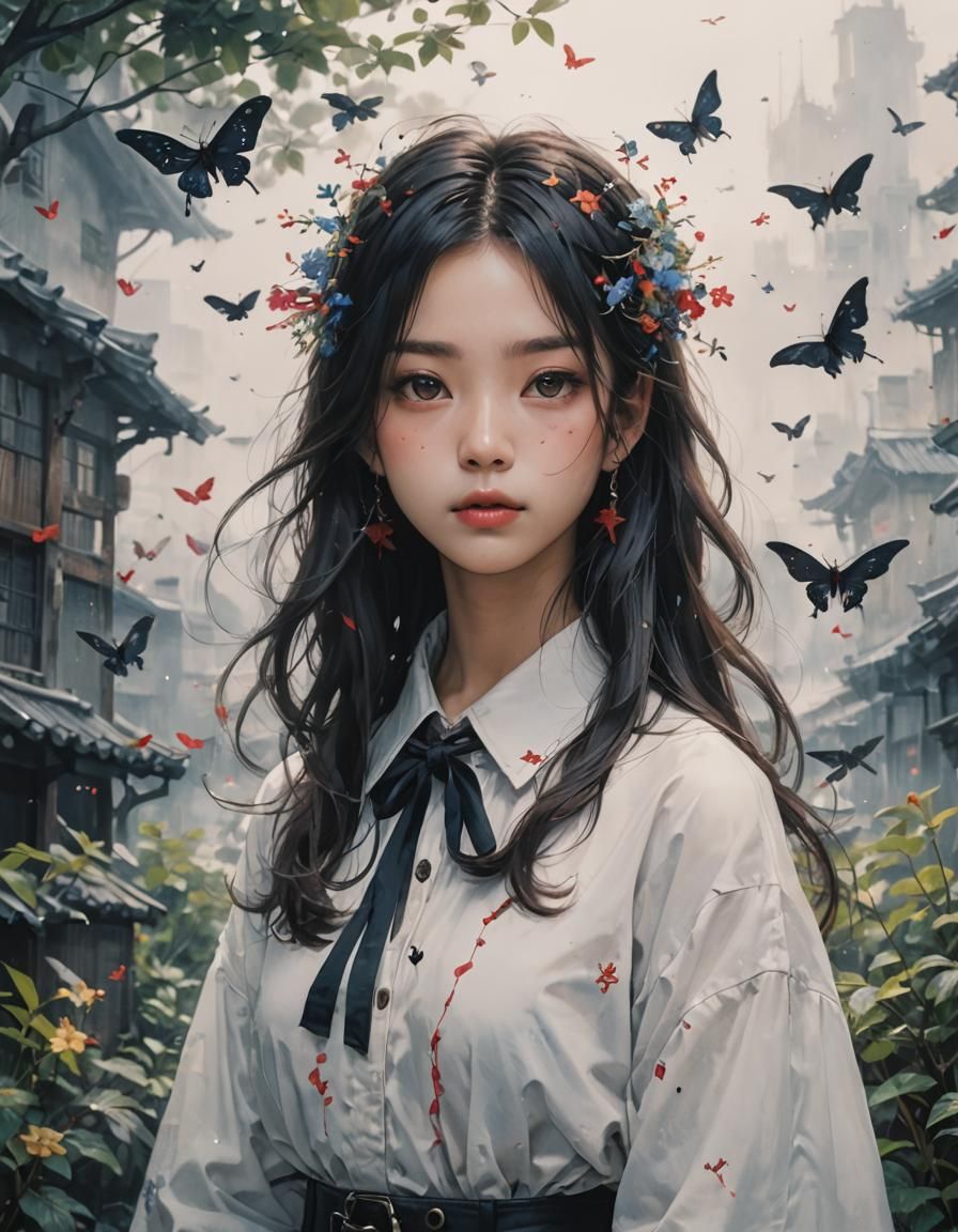 Abstract AI-Generated Mathematical Symbols