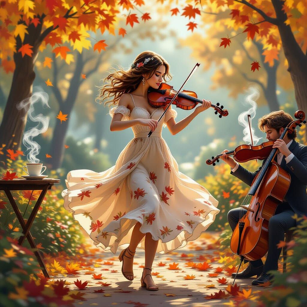 Autumn Dance: A Digital Fairytale