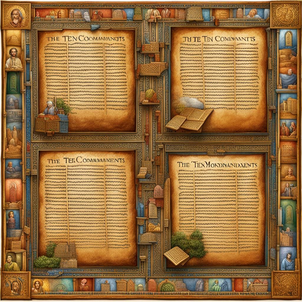 The ten commandments