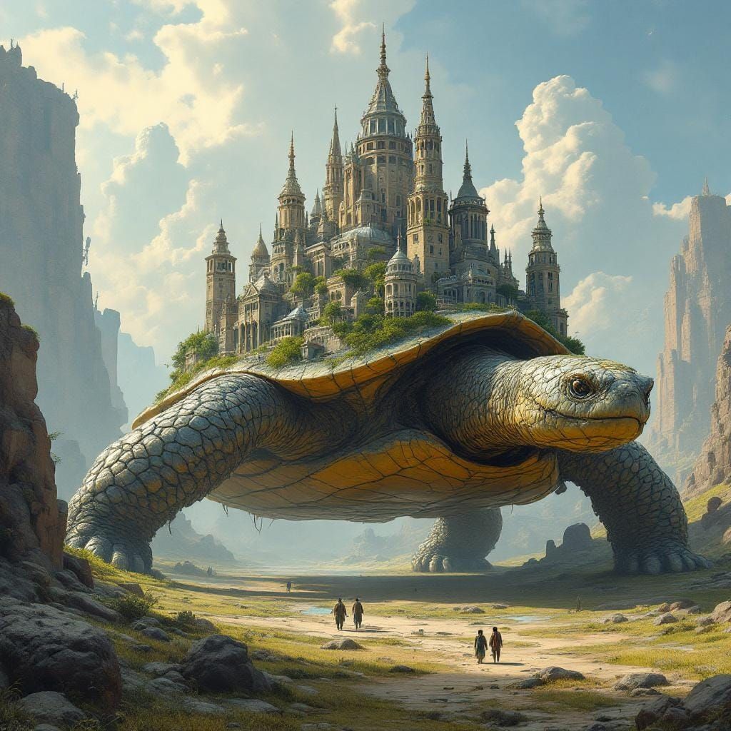 Turtle City: Ancient Metropolis on Colossal Shell