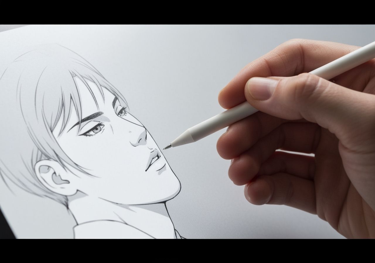 Hand with Stylus: Ethical Content Creation