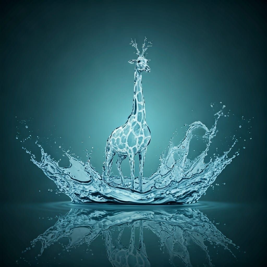 Ethereal Water Forms of Animals