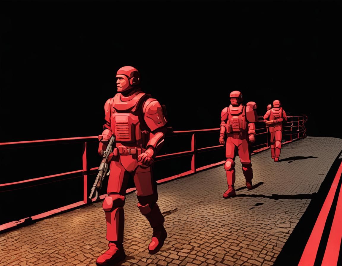 AI Generated Image of Talking