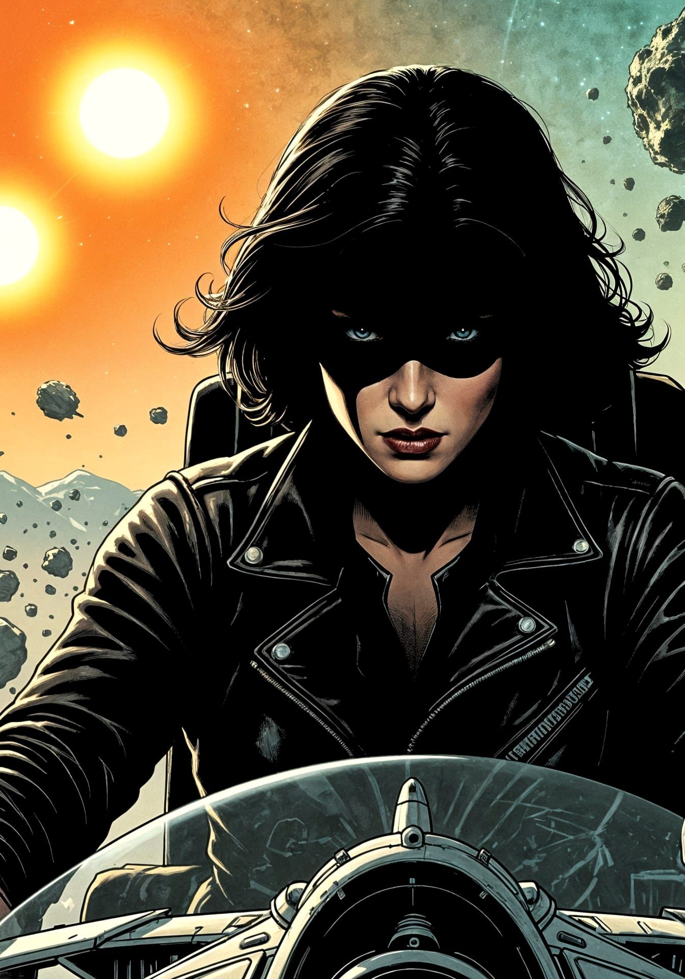 Jewish Pilot in Noir Sci-Fi Asteroid Chase