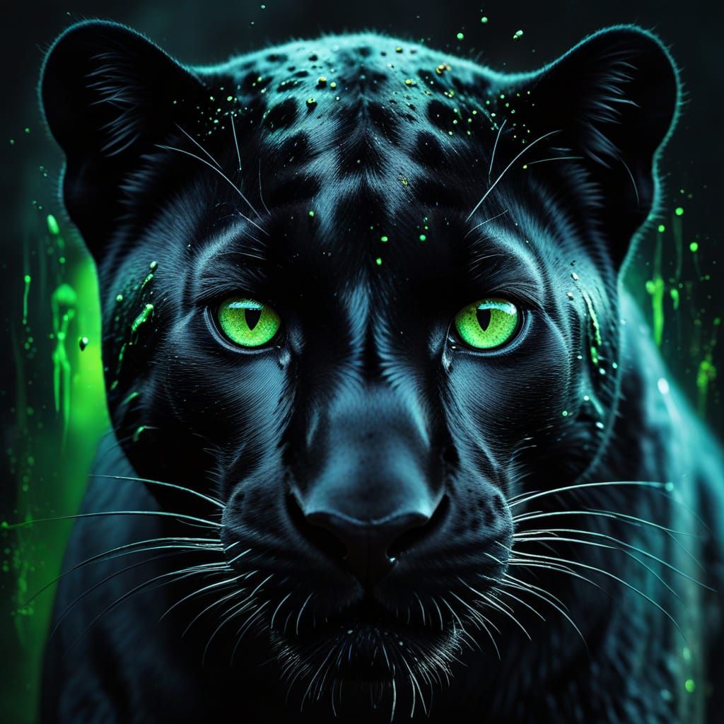 Hypnotic Black Panther
