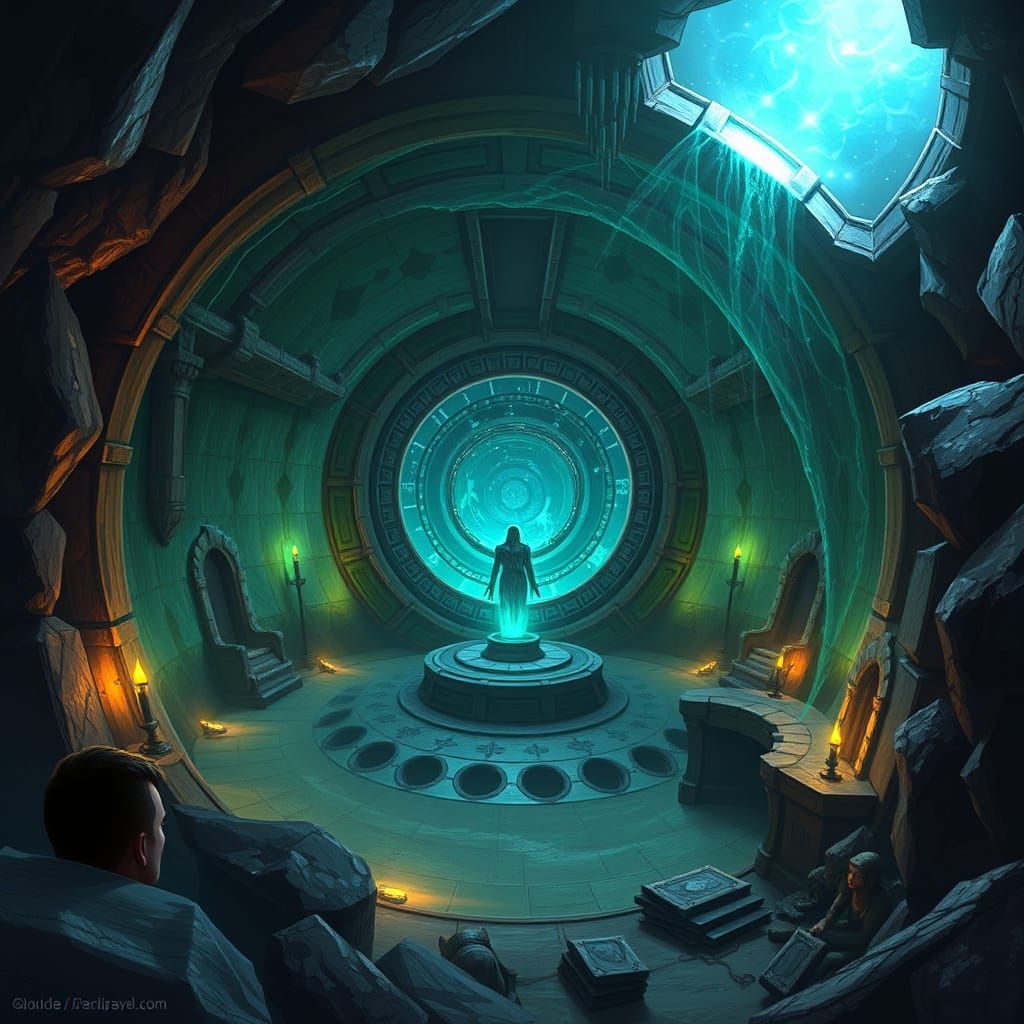 Mysterious Crystal Shrine Beneath Alinor Palace
