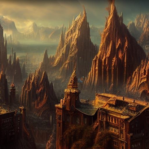 Fantastical City Built on Rock and Roll