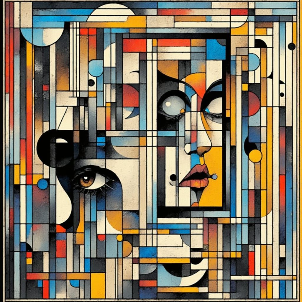 Geometric Abstractions in Harmonious Chaos