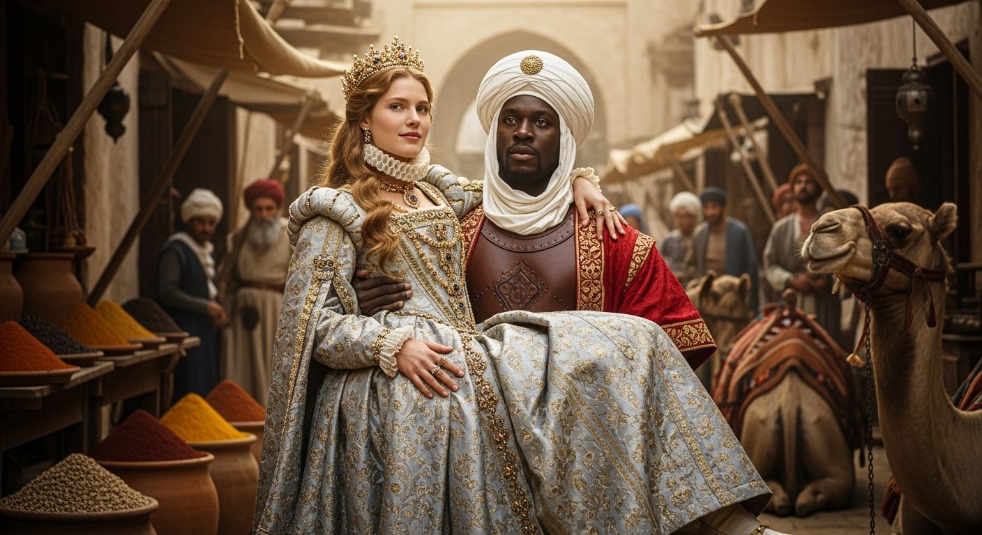 Queen Anna of Spain in Timbuktu