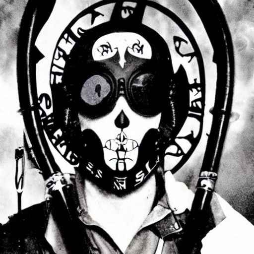 Navy Seals in Harlem Renaissance Tim Burton Style