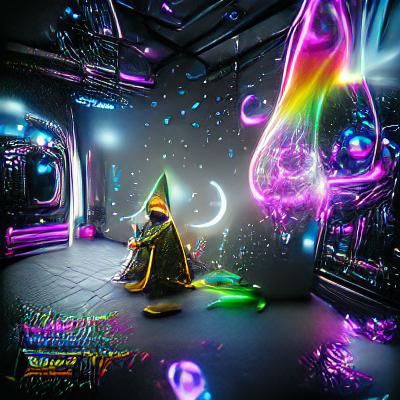 Space Wizard Mastering the Cosmos