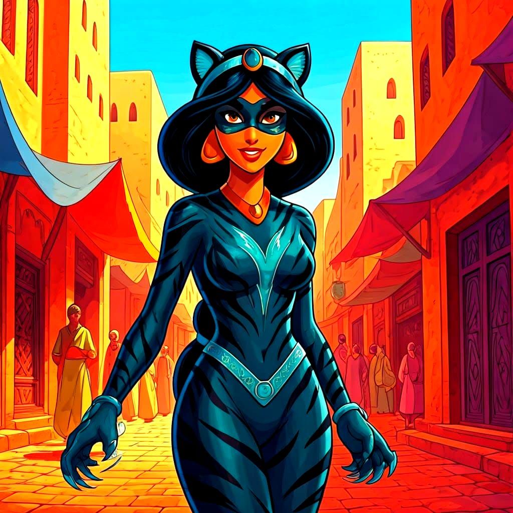 Jasmine Superheroine Form Remake