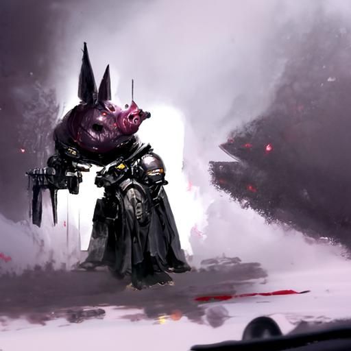 Armored Space Pig - "McFly"