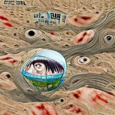 Junji Ito Inspired Horror Planetscape