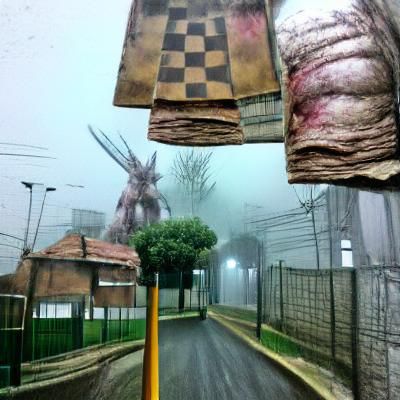 Silent and Desolate Landscape