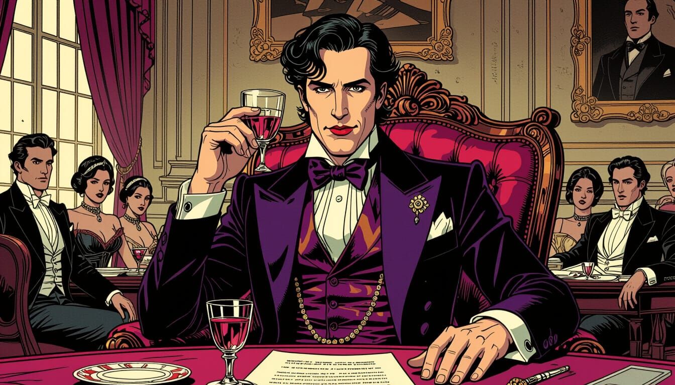 The Dandy: Oscar Wilde as a Comic Book Villain
