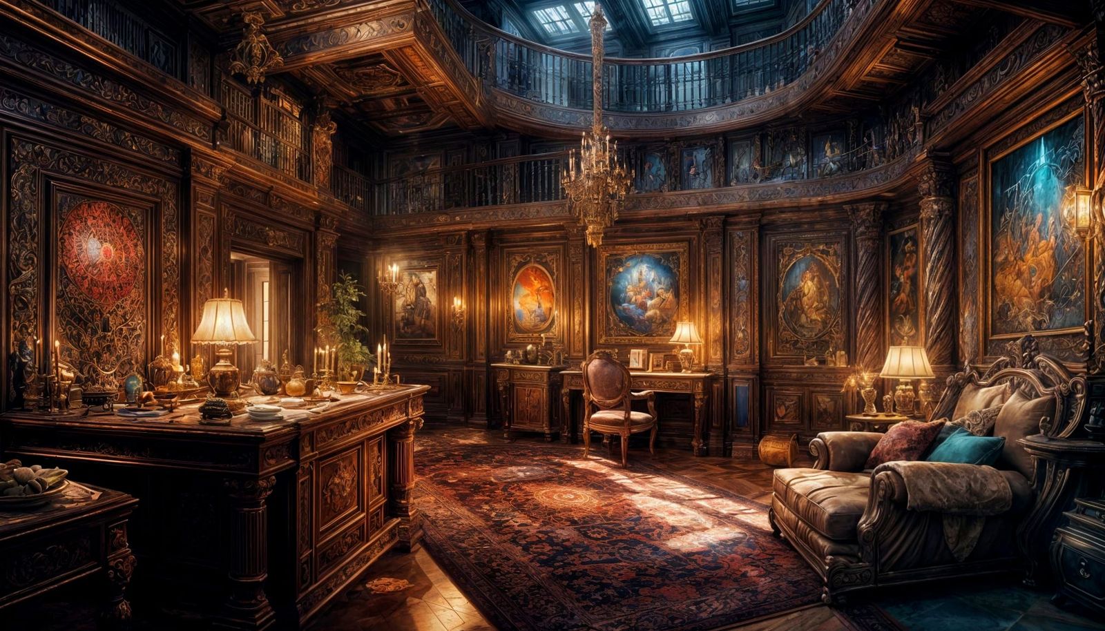 Luxurious Penthouse With Secret Labs