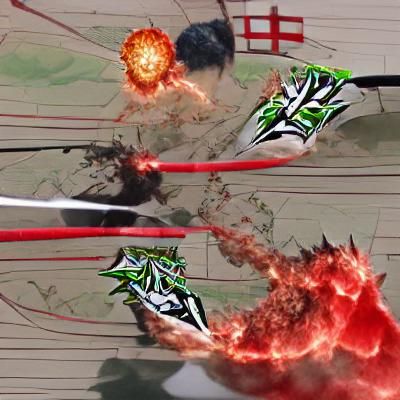 Anime Girl in a Field, Digital Art