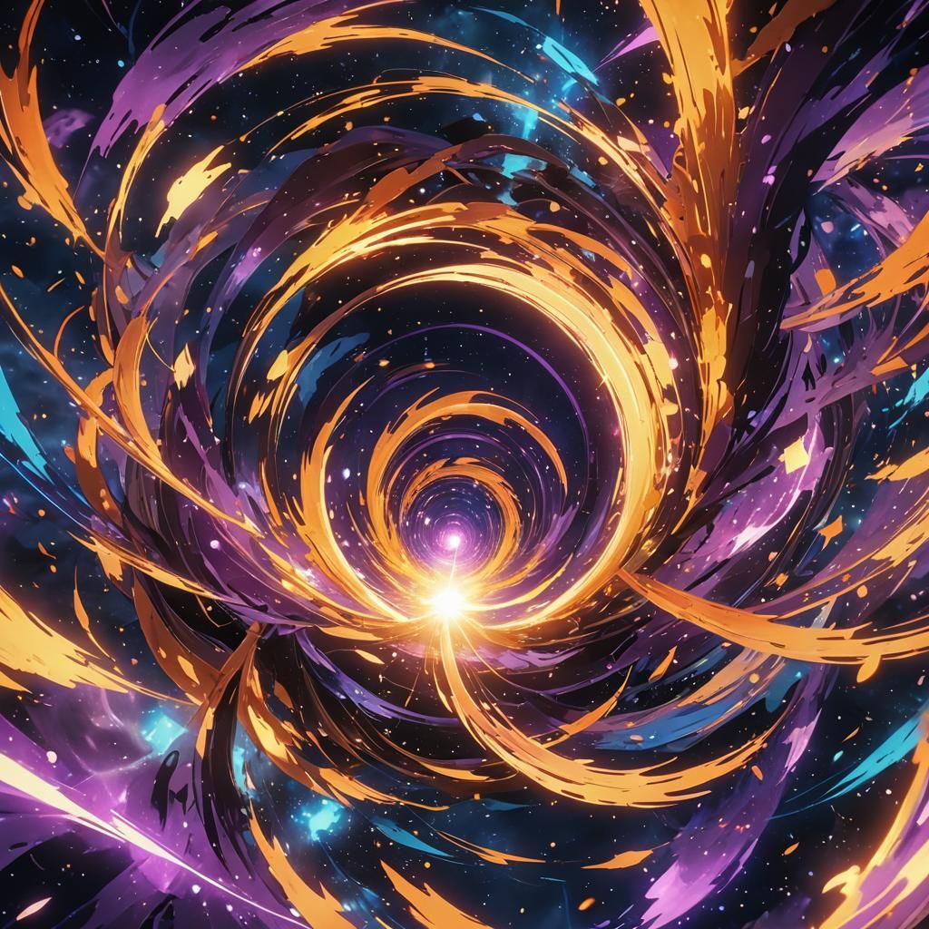 Anime World Creation in Vibrant Manga Style