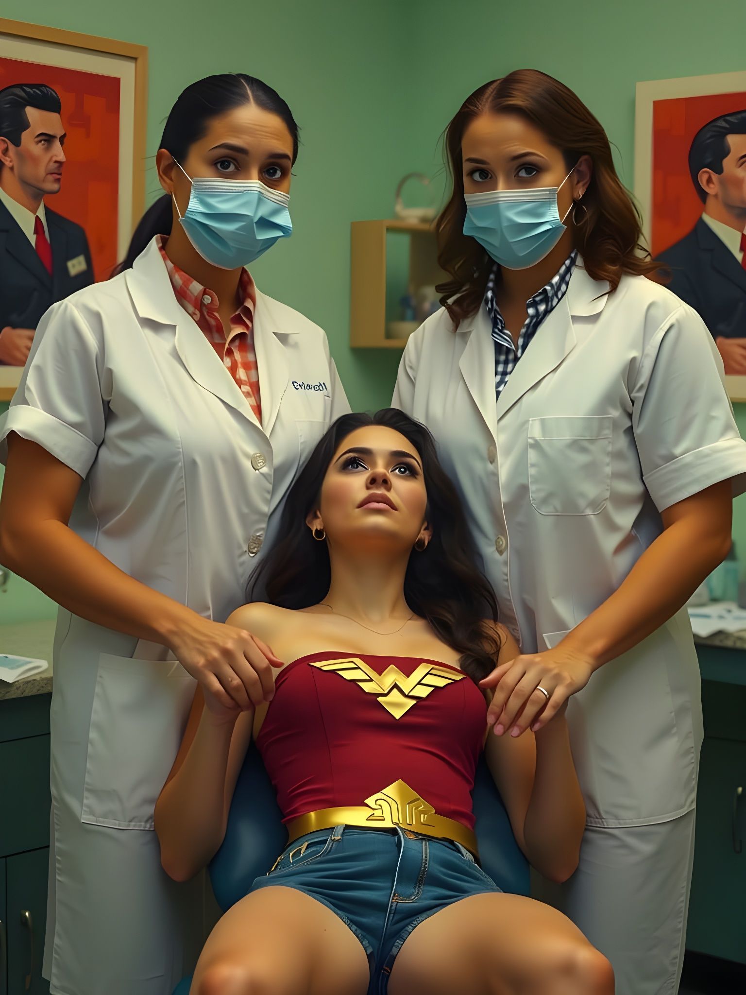 AI Generated Image of a Dentist