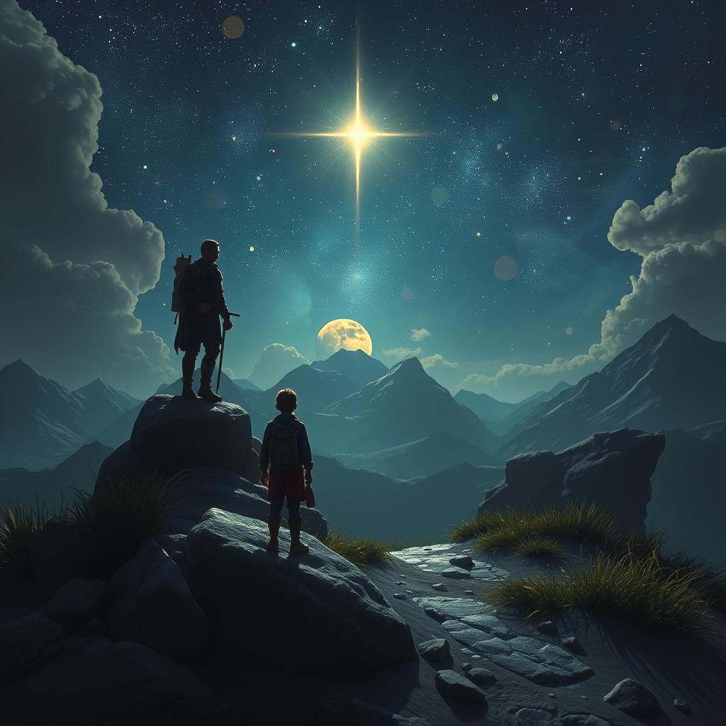 Starman Descends: Fantastical Digital Concept Art