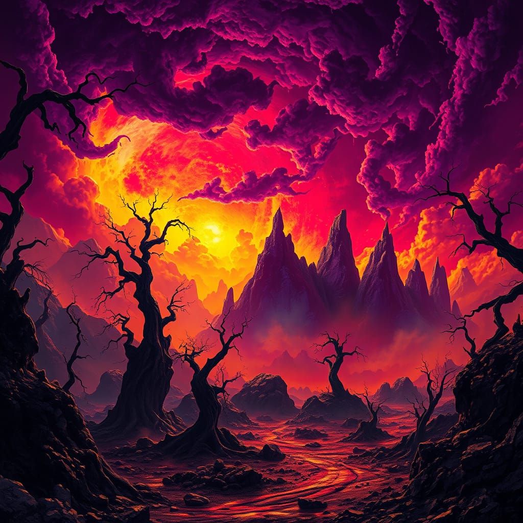 Dark Fantasy World Unravels in a Tapestry of Twisted Landsca...