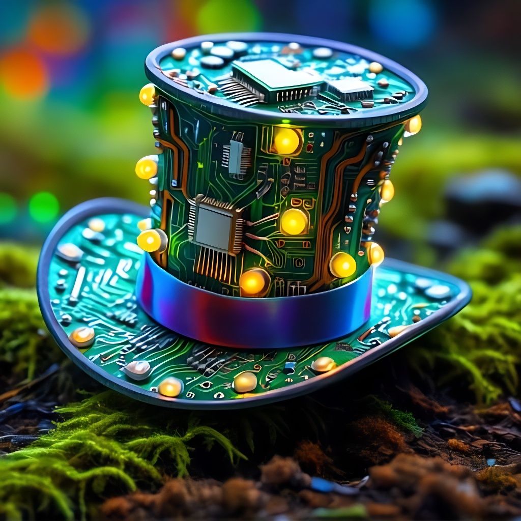 Digital magician hat