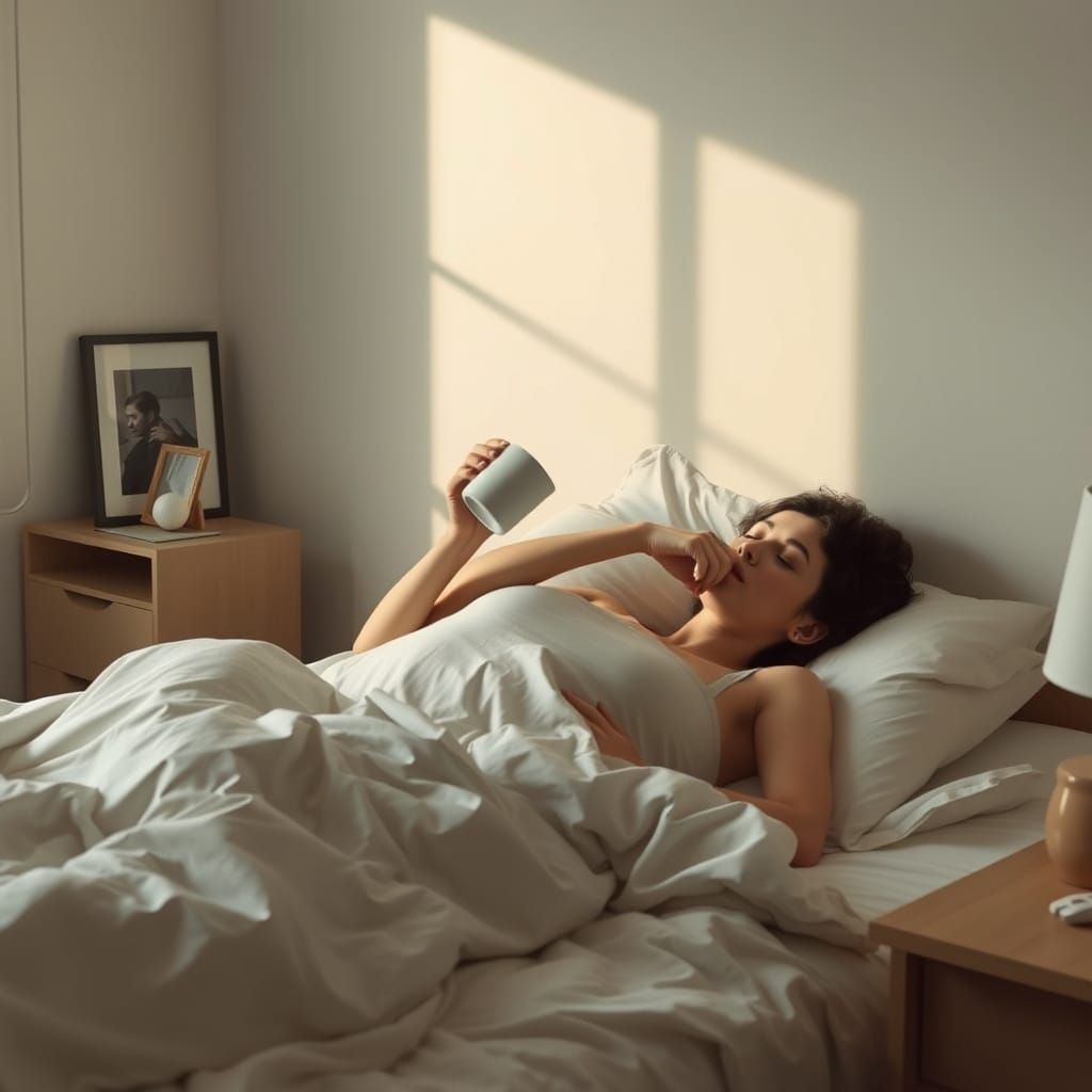 tired - the body is up and drinking coffee but the brain is ...