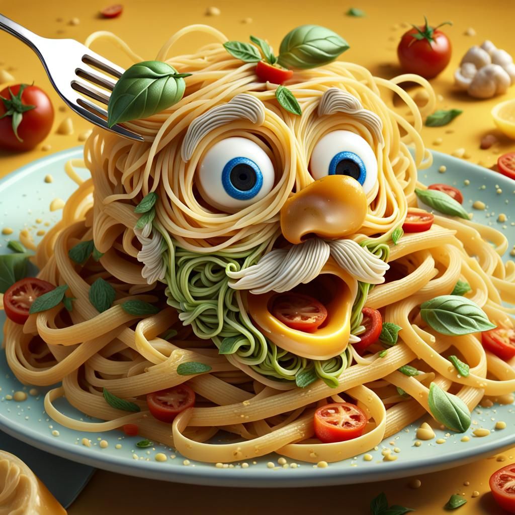 The Spaghetti Head.