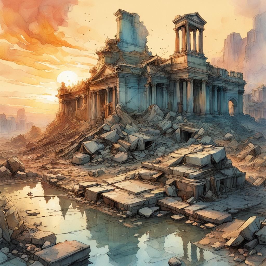 What once stood strong....