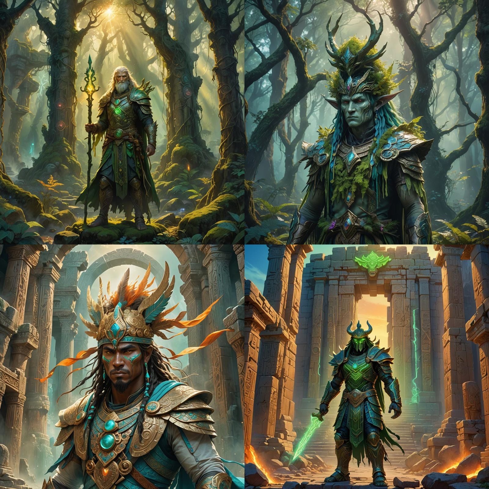 Enkidu: Detailed Matte Painting in Unreal Engine